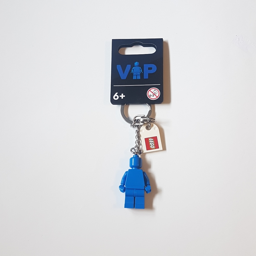 Lego VIP Blue Keychain 854090